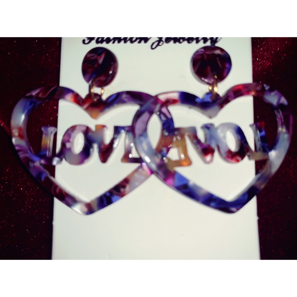 Aᴄʀʏʟɪᴄ ʟᴏᴠᴇ ʜᴇʀᴛ ᴇᴀʀʀɪɴɢs ♡ - Picture 5 of 8